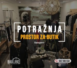 Prostor za butik u Sarajevu