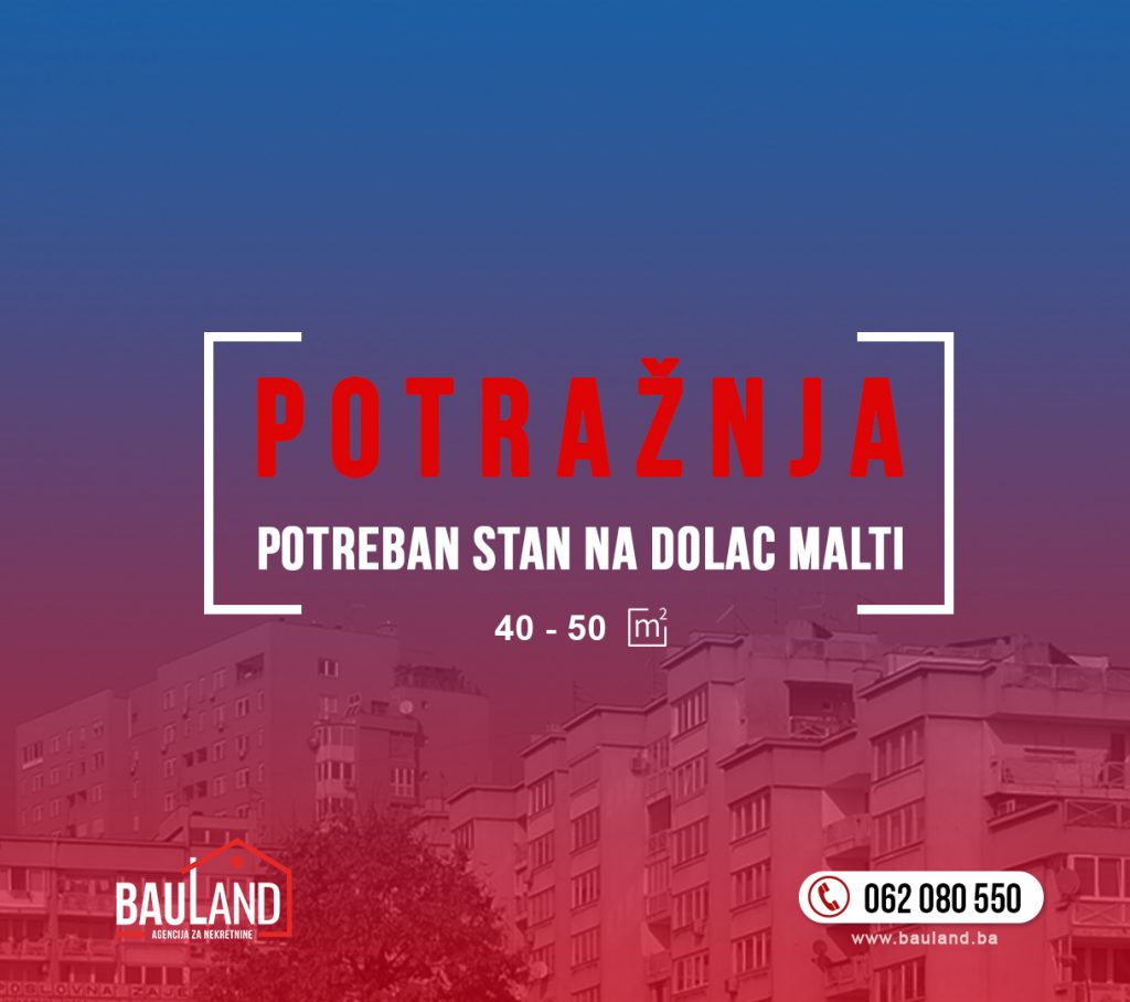 Potražujemo stan na Dolac Malti