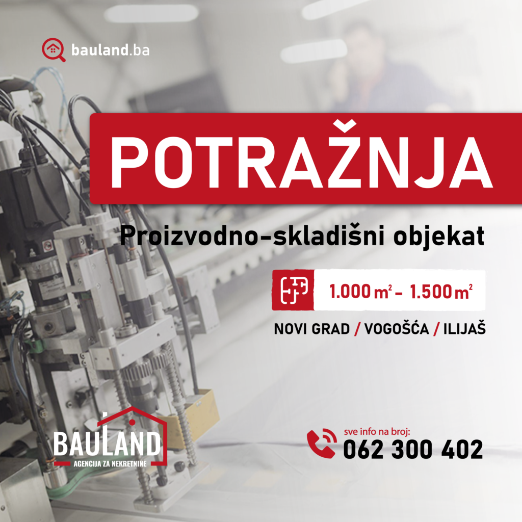 Bauland potražuje proizvodno-skladišni objekat